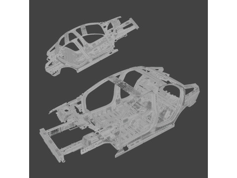 Frame CAR 3D-Modell