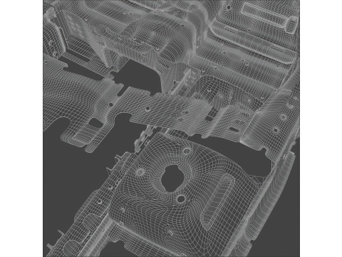 Frame CAR 3D-Modell