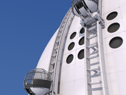 Elevator is the future 3D Model
