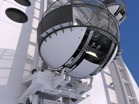 Elevator is the future 3D Model
