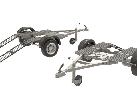 Trailers 3D Model
