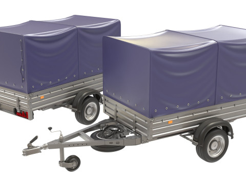 Trailers 3D Model