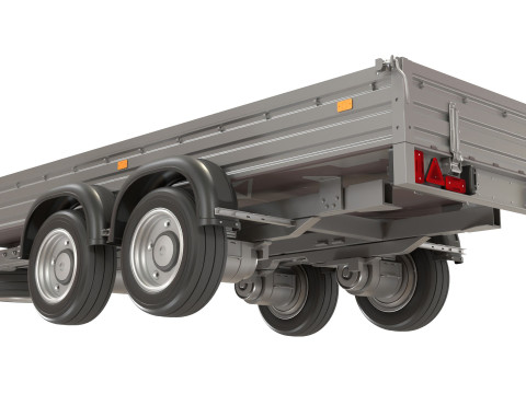 Trailers 3D Model