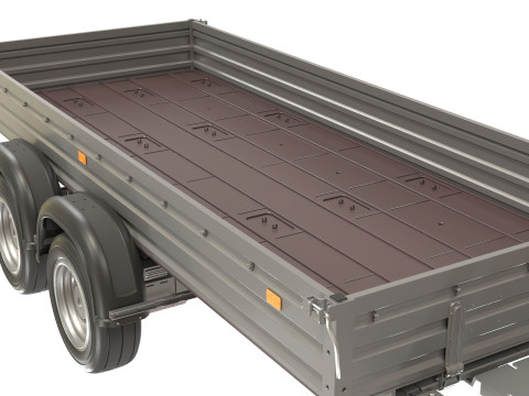 Trailers 3D Model