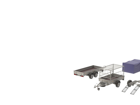 Trailers 3D Model