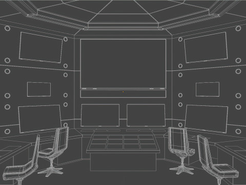 Control Center 3D Model
