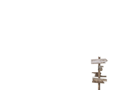 Wooden post 3D Model