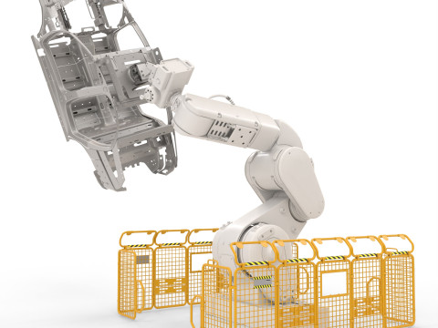 Industrial robot manipulator 3D Model