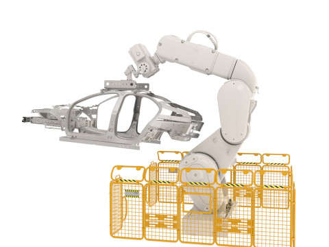Industrial robot manipulator 3D Model