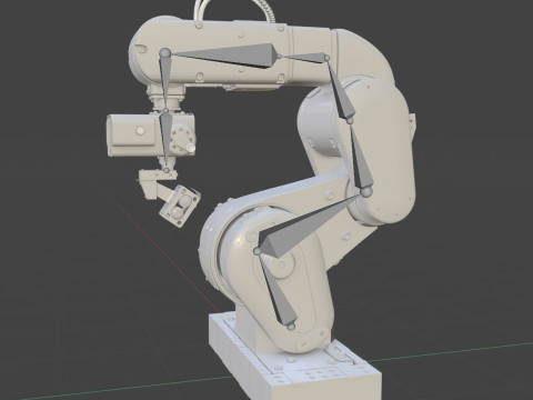 Industrial robot manipulator 3D Model
