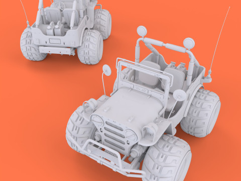 Off-road vehicle Modèle 3D