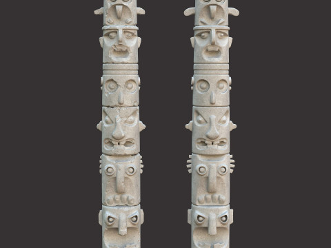 Totem 3D-Modell