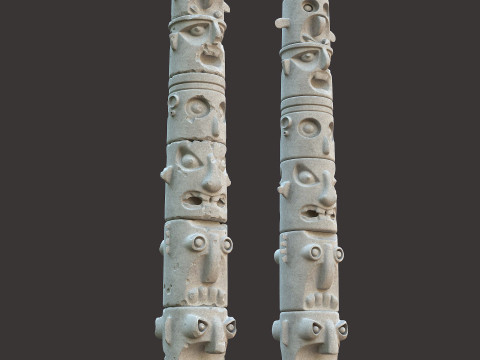Totem Modelo 3D