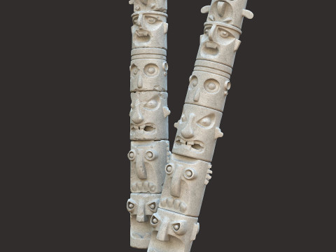 Totem Modelo 3D
