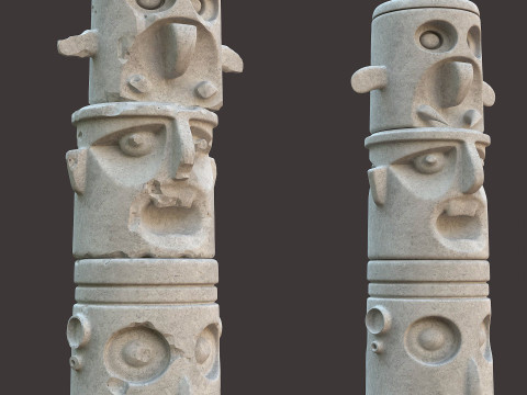 Totem Modelo 3D
