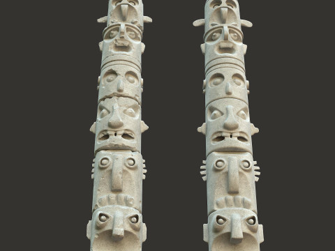 Totem Modelo 3D