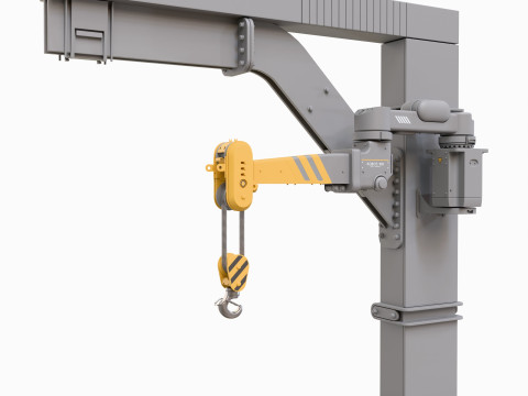 Lifting crane 3D Модель