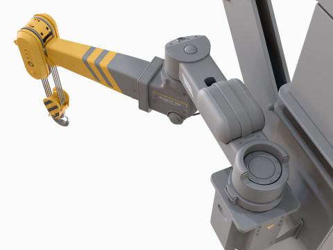 Lifting crane 3D Модель