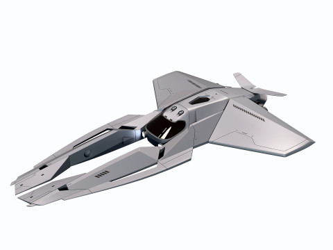 Starship Modelo 3D