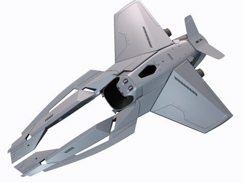 Starship 3D Модель