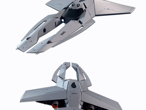 Starship 3D Модель