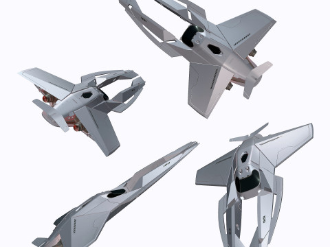 Starship 3D Модель