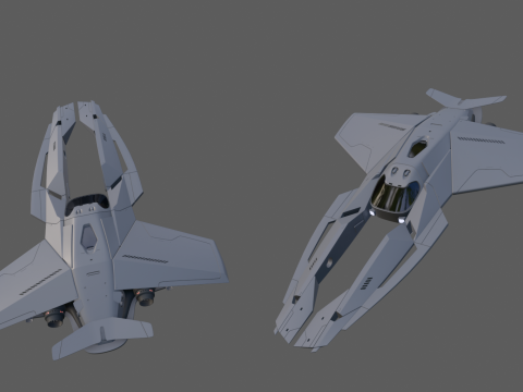 Starship 3D Модель