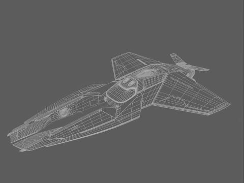 Starship 3D Модель