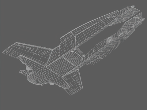 Starship 3D Модель