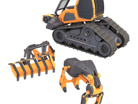 Tractor Model 3D