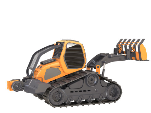 Tractor Model 3D