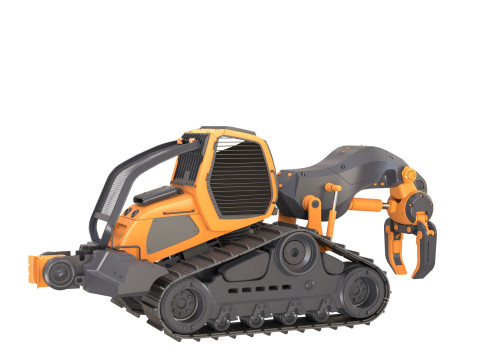 Tractor Model 3D