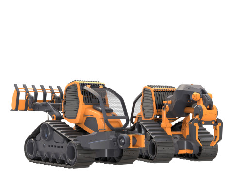 Tractor Model 3D