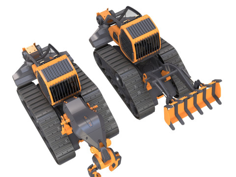 Tractor Model 3D