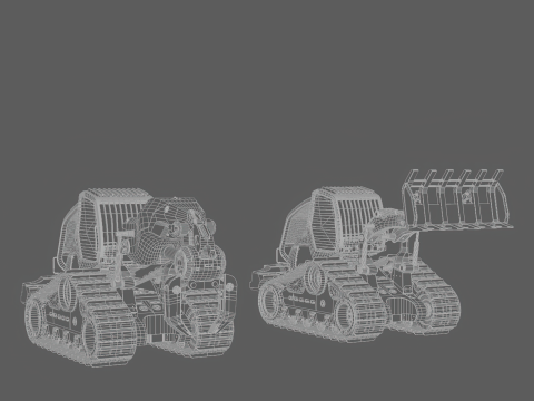 Tractor Model 3D
