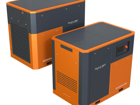 Industrial Generator Modèle 3D