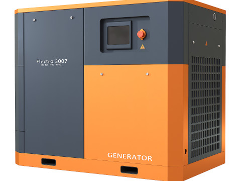 Industrial Generator Modèle 3D