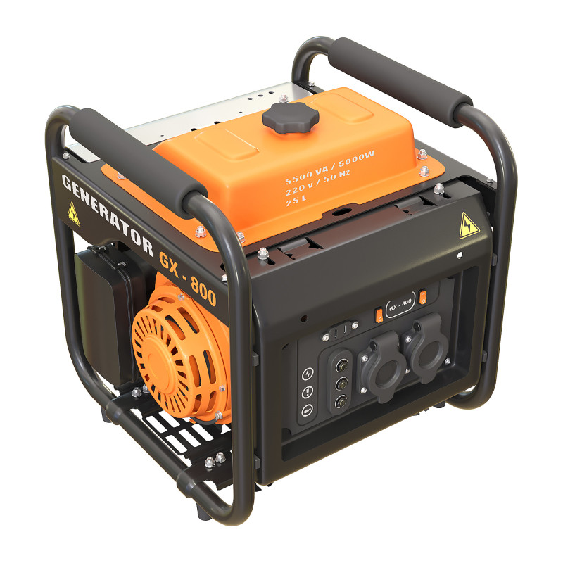 Generator Model 3D .c4d .max .obj .3ds .fbx .stl .blend 