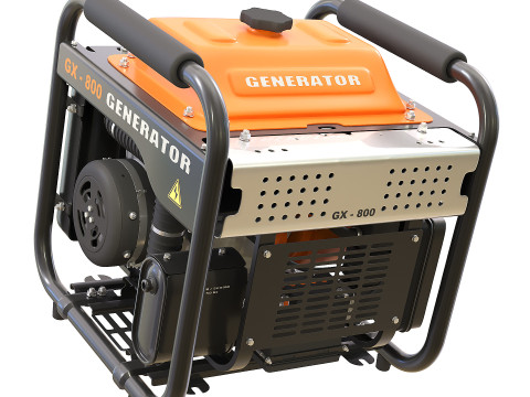 Generator Model 3D