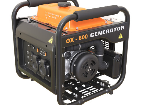 Generator Model 3D
