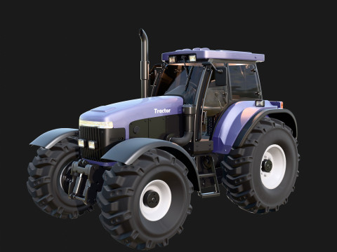 Tractor Modelo 3D