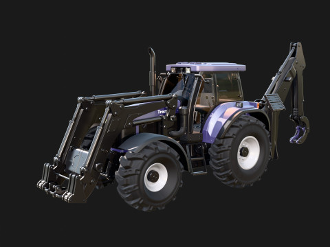 Tractor Modèle 3D