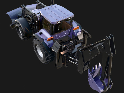 Tractor Modèle 3D