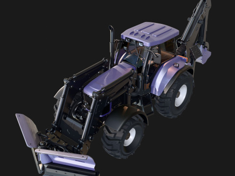 Tractor Modèle 3D
