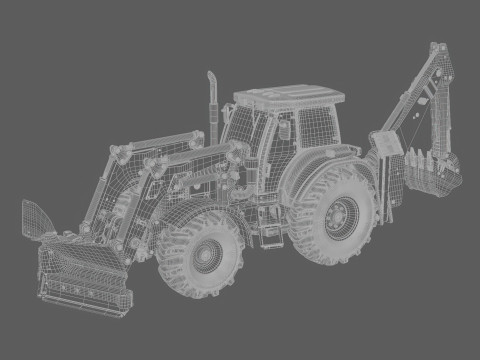 Tractor Modèle 3D