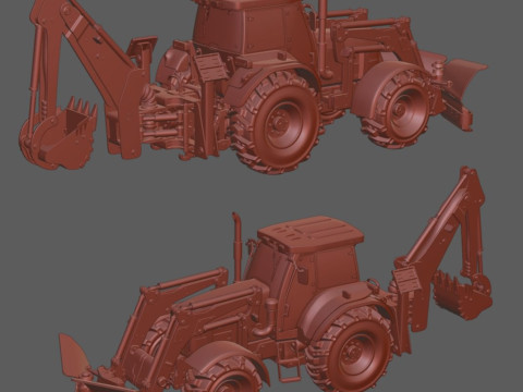 Tractor Modèle 3D