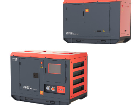 Generator BOX 3Dモデル