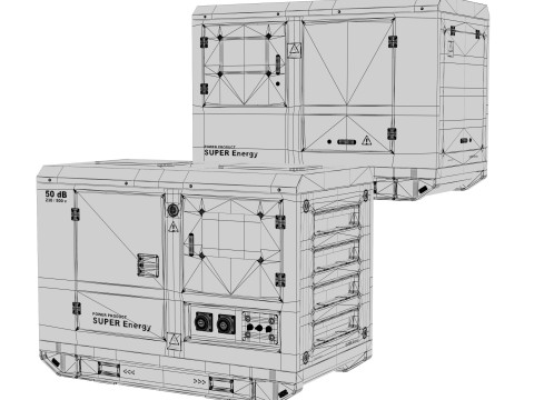 Generator BOX 3Dモデル