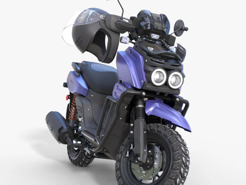 Scooter Modello 3D