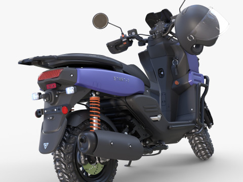 Scooter 3D 模型
